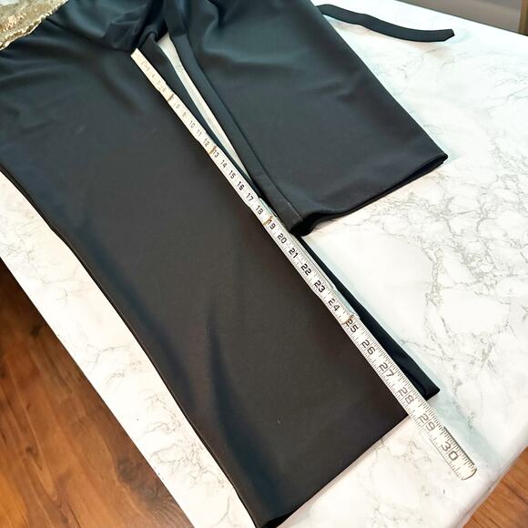 Lauren Ralph Lauren Gold Sequin Jumpsuit - Size 14 - NWT - Picture 15 of 16